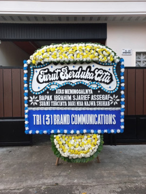 Papan Bunga Duka di Alalak